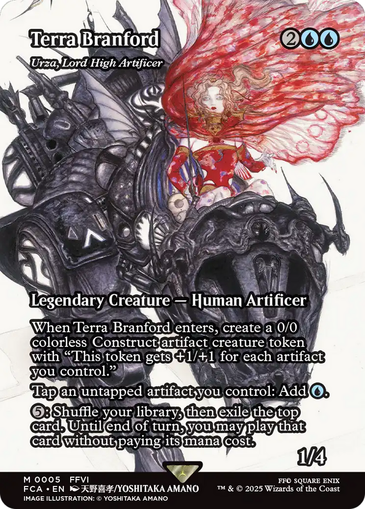 Terra Branford - Urza, Lord High Artificer (Showcase) (5) (FCA)
