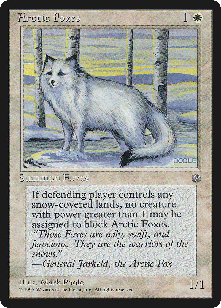 Arctic Foxes (ICE)