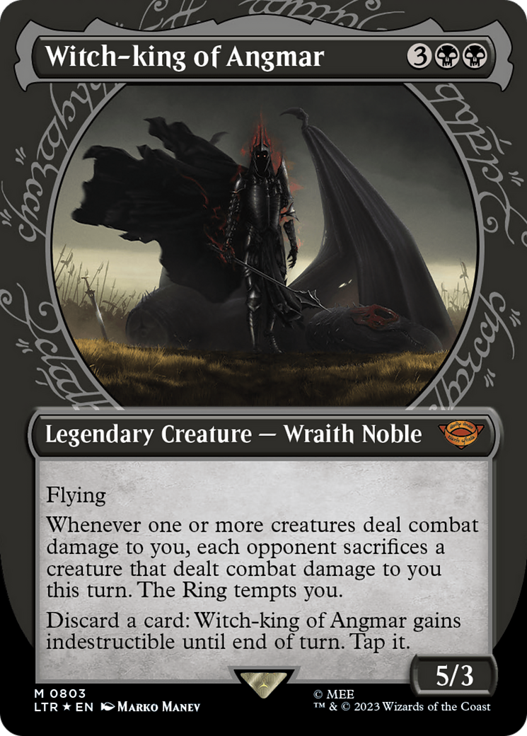 Witch-king of Angmar (Showcase) (Surge Foil) (803) (LTR)