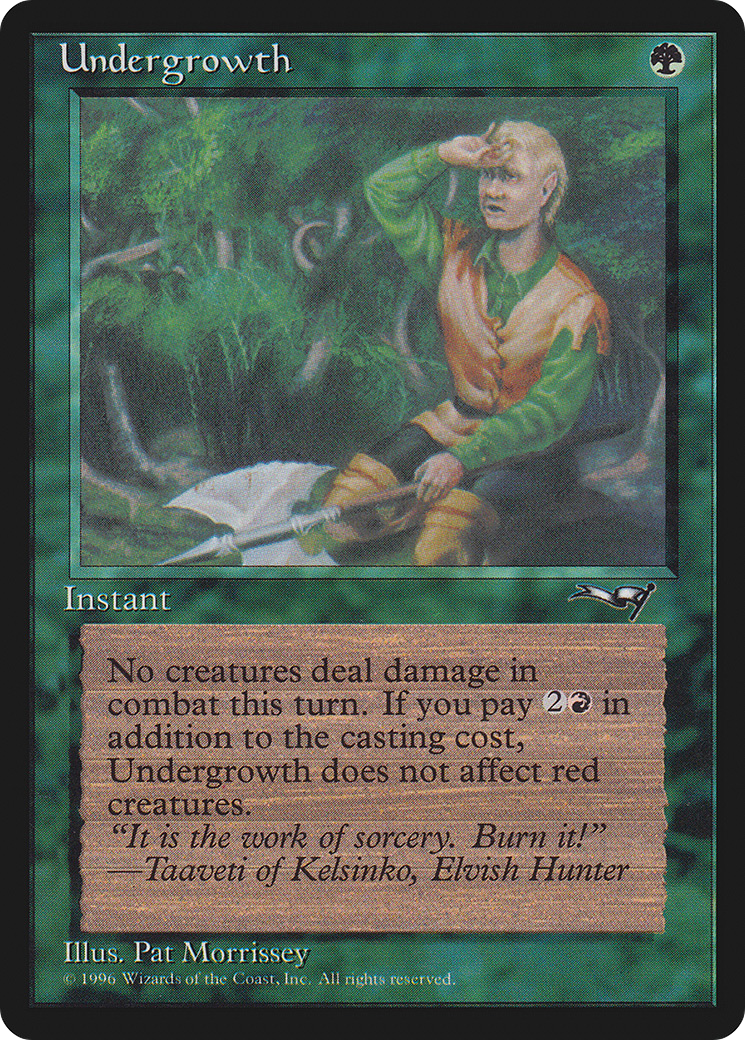 Undergrowth (Holding Axe) (88) (ALL)