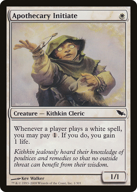 Apothecary Initiate (SHM-001) - Shadowmoor Foil