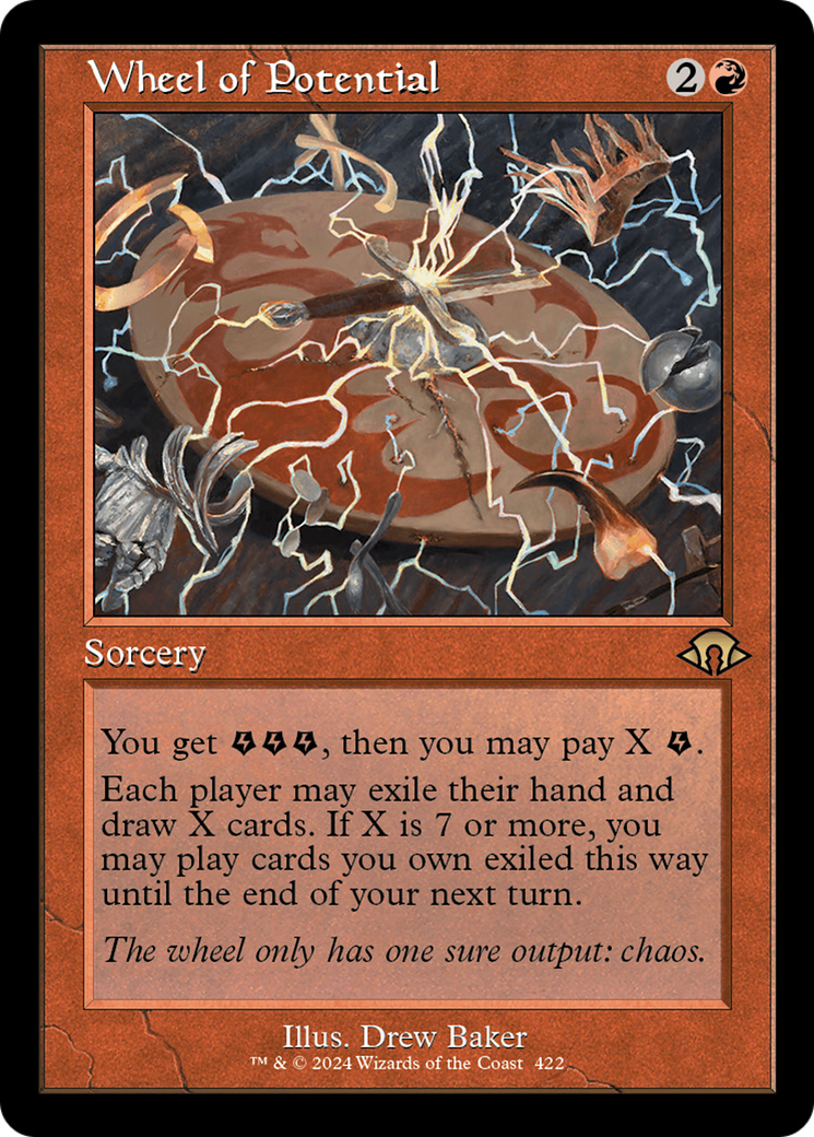 Wheel of Potential (Retro Frame) (422) (MH3)