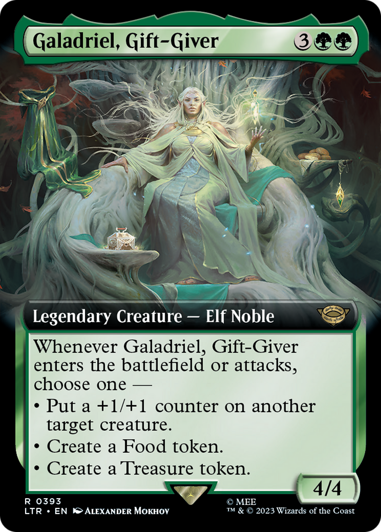 Galadriel, Gift-Giver (Extended Art) (393) (LTR)