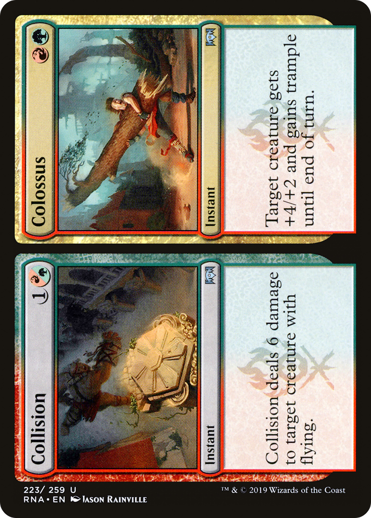 Collision // Colossus (RNA-223) - Ravnica Allegiance