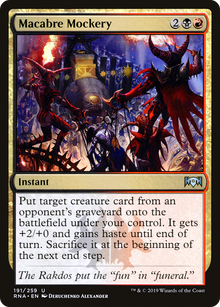 Macabre Mockery (RNA-191) - Ravnica Allegiance
