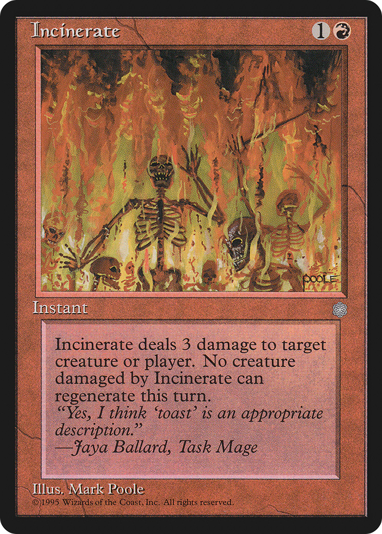 Incinerate (194) (ICE)