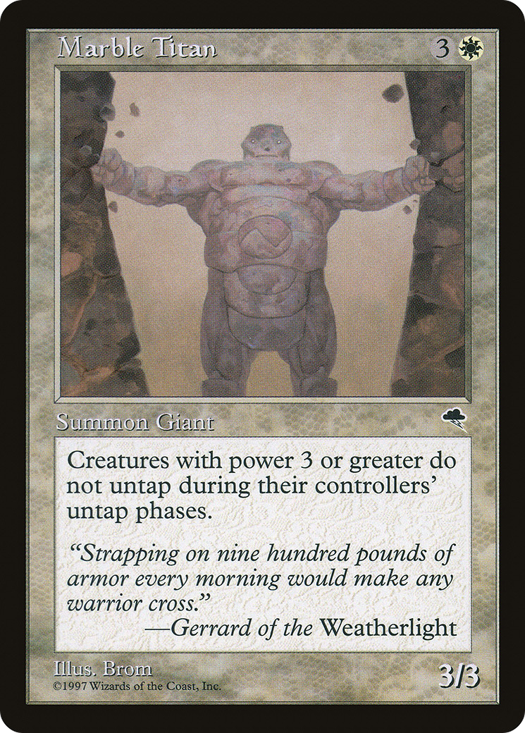Marble Titan (28) (TMP)