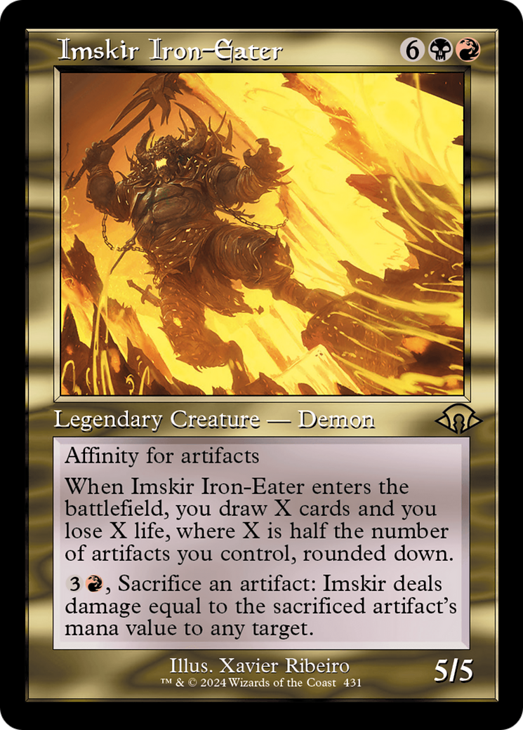 Imskir Iron-Eater (Retro Frame) (431) (MH3)