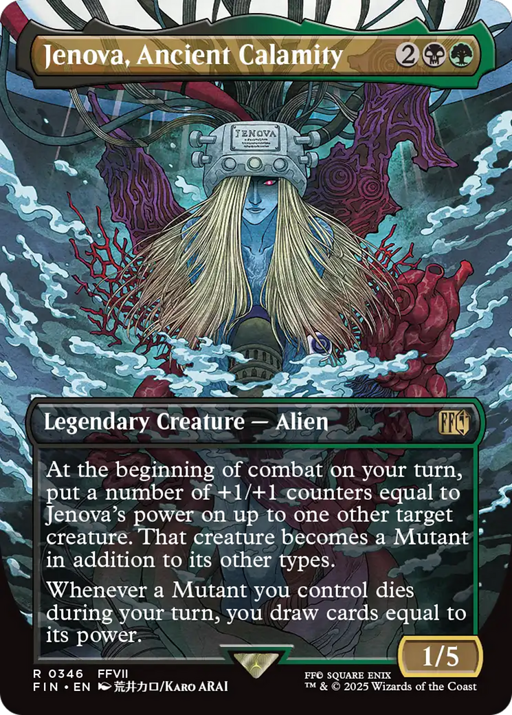 Jenova, Ancient Calamity (Borderless) (346) (FIN)