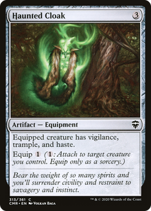Haunted Cloak (313) (CMR-313) - Commander Legends