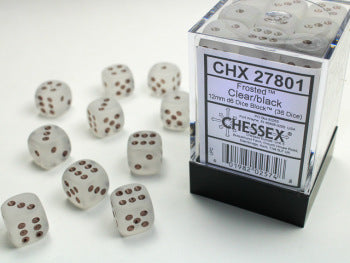 FROSTED 36D6 CLEAR/BLACK 12MM