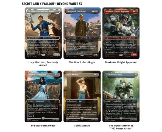 Secret Lair Drop: Secret Lair x Fallout: Beyond Vault 33 - Non-Foil Edition