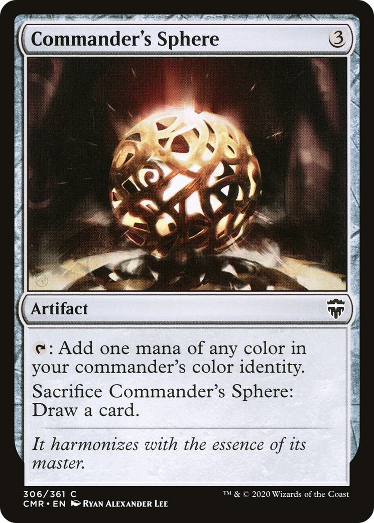 Commander's Sphere (CMR-306) - Commander Legends