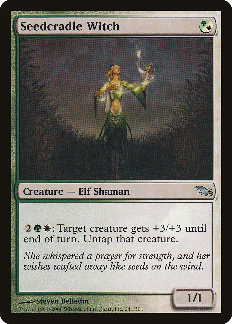 Seedcradle Witch (SHM-241) - Shadowmoor