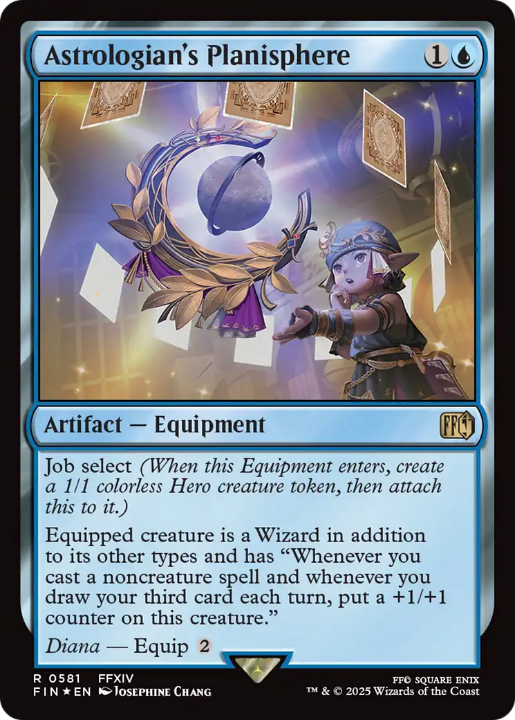 Astrologian's Planisphere (Surge Foil) (581) (FIN)