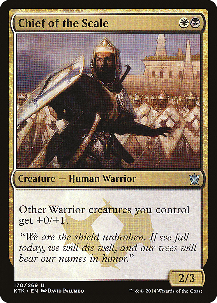 Chief of the Scale (170) (KTK)
