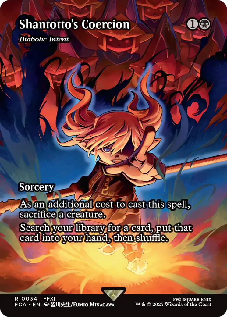 Shantotto's Coercion - Diabolic Intent (Showcase) (34) (FCA)