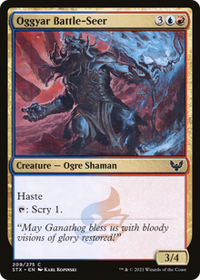 Oggyar Battle-Seer (STX-209) - Strixhaven: School of Mages