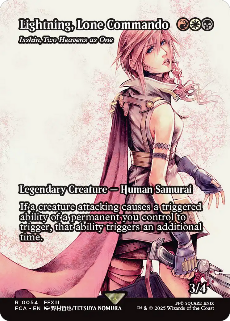 Lightning, Lone Commando - Isshin, Two Heavens as One (Showcase) (54) (FCA)