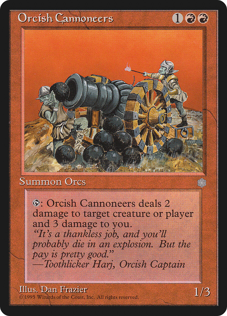 Orcish Cannoneers (ICE)
