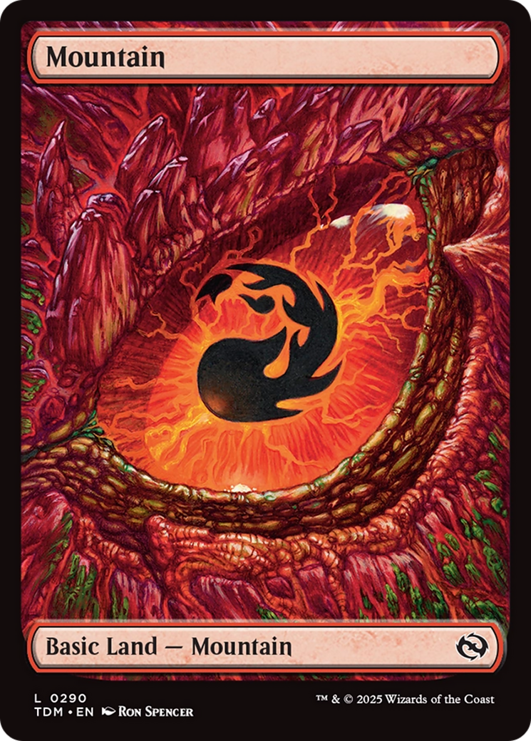 Mountain (TDM-290) - Tarkir: Dragonstorm