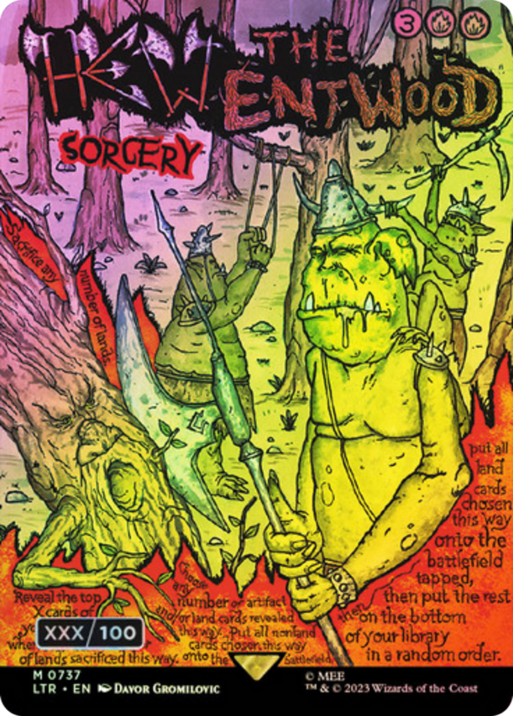 Hew the Entwood (Borderless Poster) (Serial Numbered) (737) (LTR)
