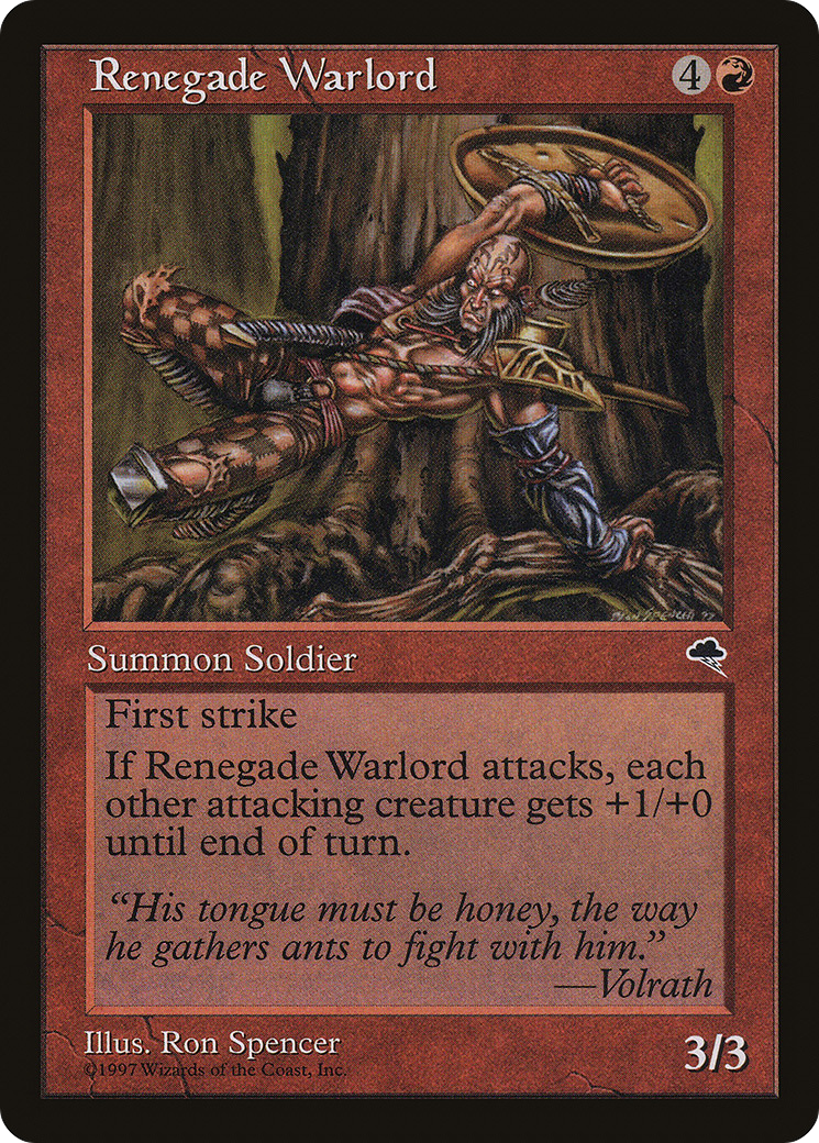 Renegade Warlord (197) (TMP)