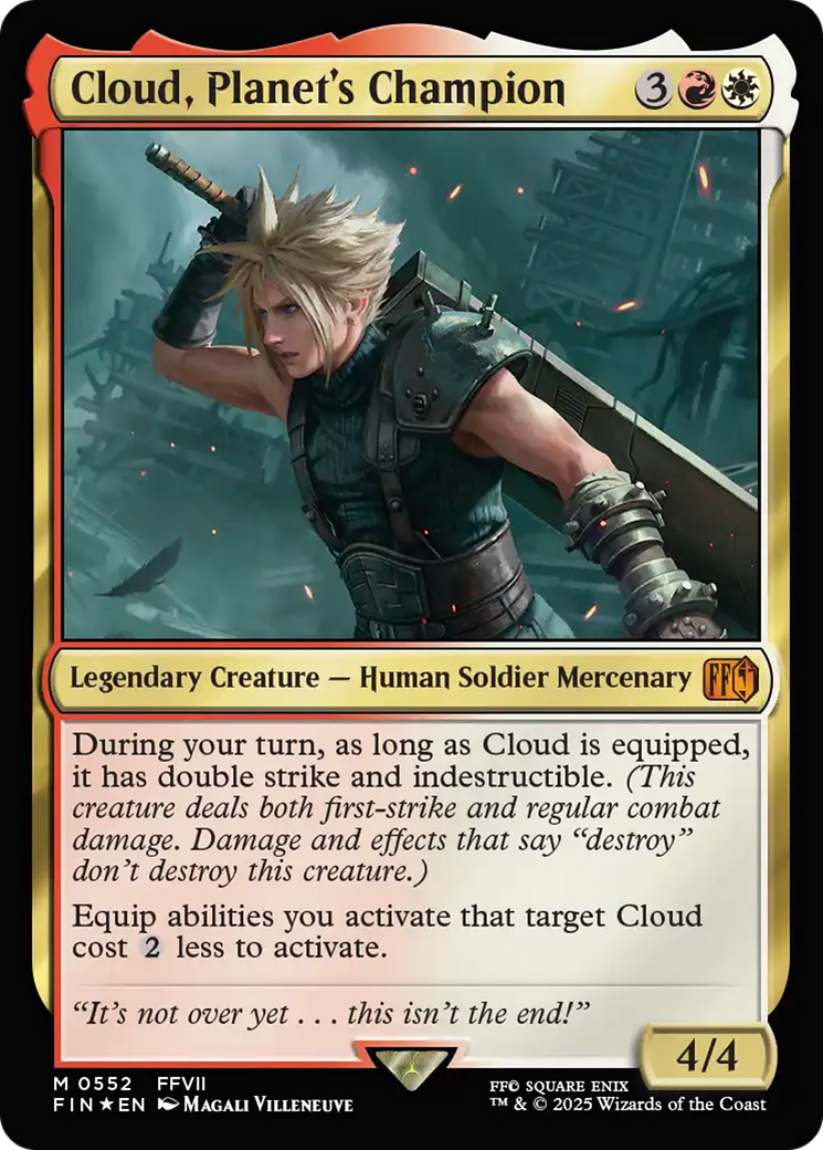 Cloud, Planet's Champion (552) (FIN)
