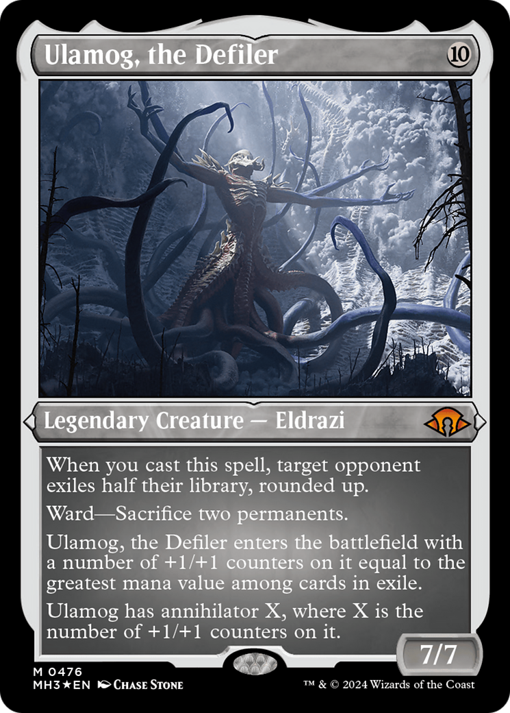 Ulamog, the Defiler (Foil Etched) (476) (MH3)