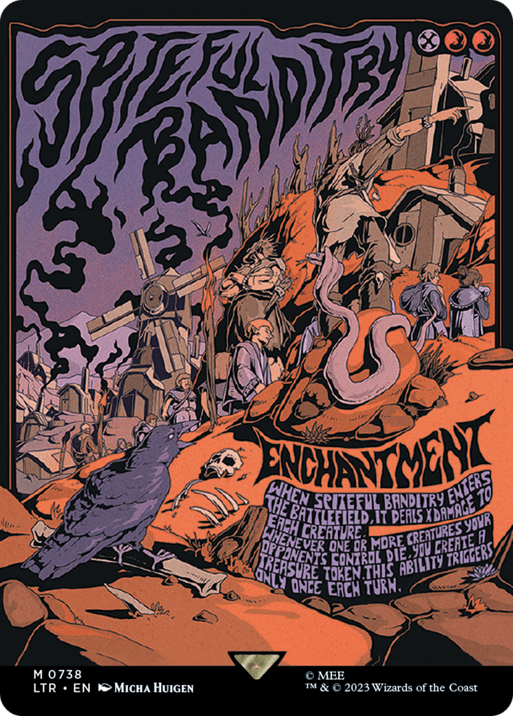 Spiteful Banditry (Borderless Poster) (738) (LTR)
