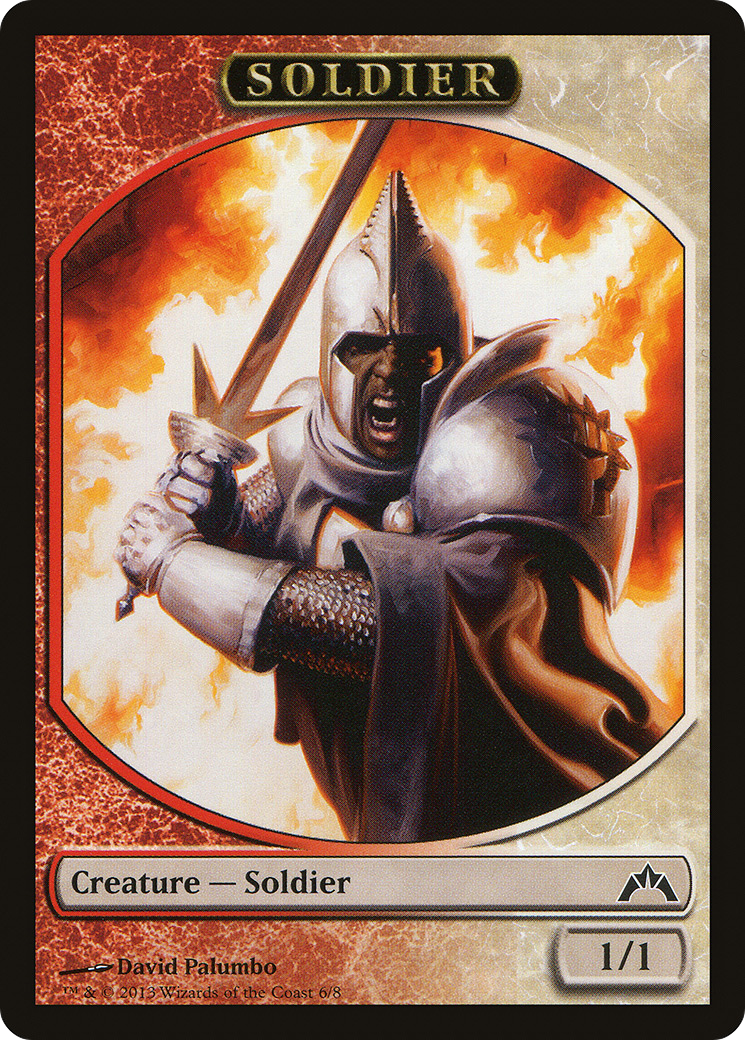Soldier Token (6) (GTC)