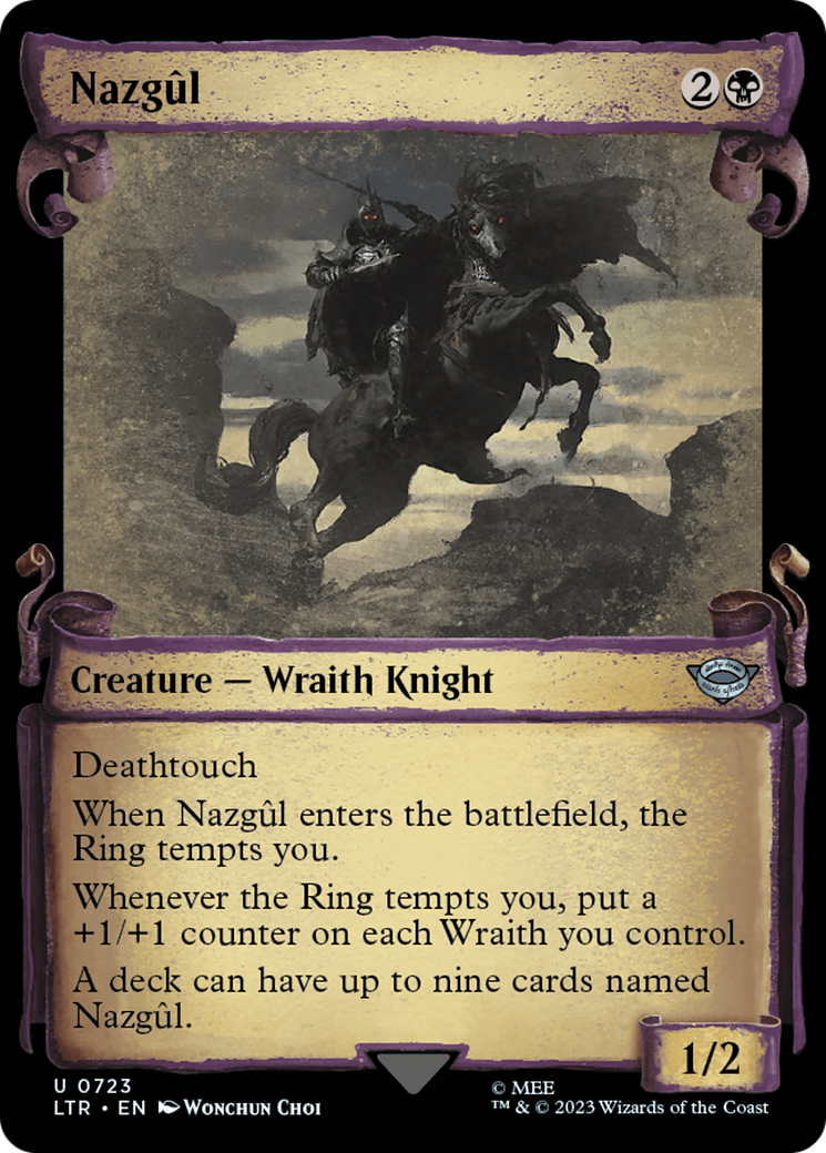 Nazgul (0723) (Showcase Scrolls) (723) (LTR)