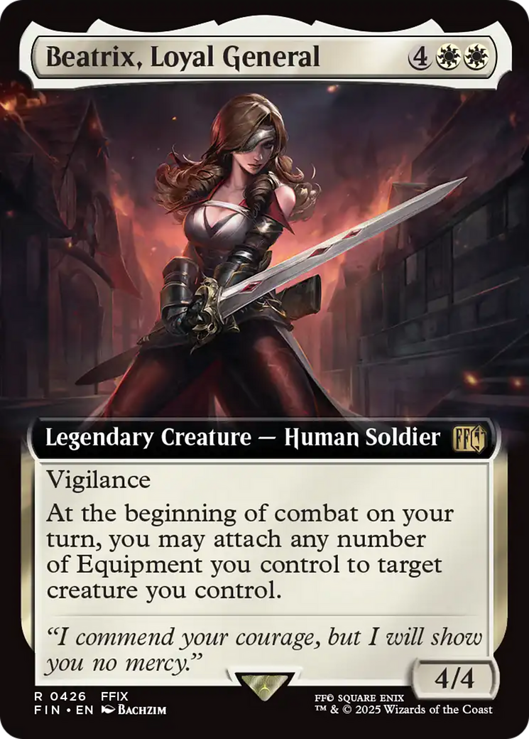 Beatrix, Loyal General (Extended Art) (426) (FIN)