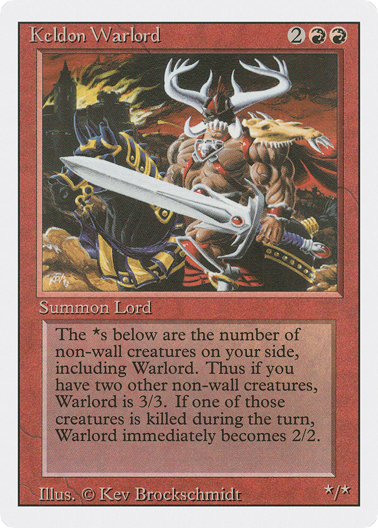 Keldon Warlord (3ED)