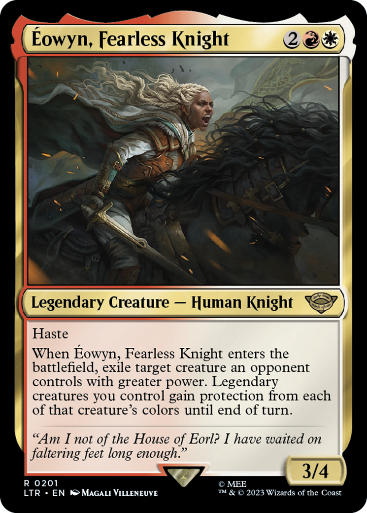 Eowyn, Fearless Knight (201) (LTR)