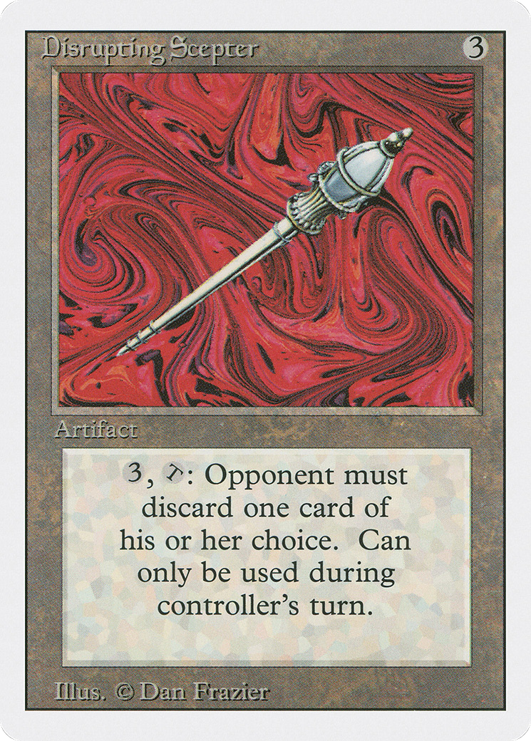 Disrupting Scepter (3ED)