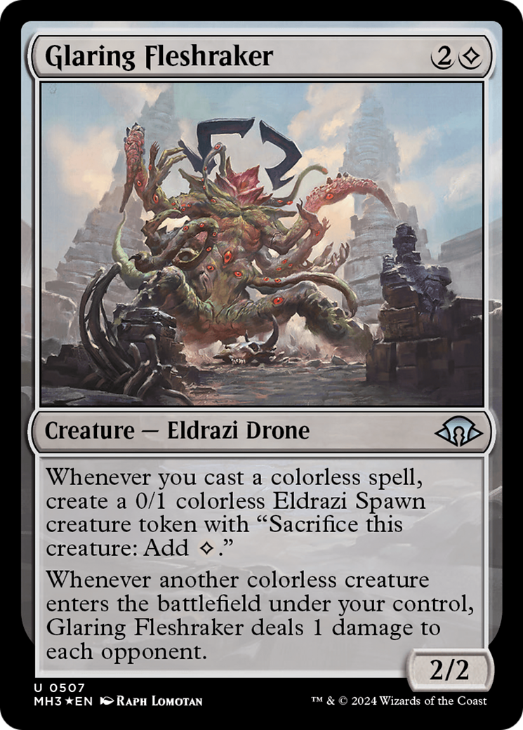 Glaring Fleshraker (Ripple Foil) (507) (MH3)