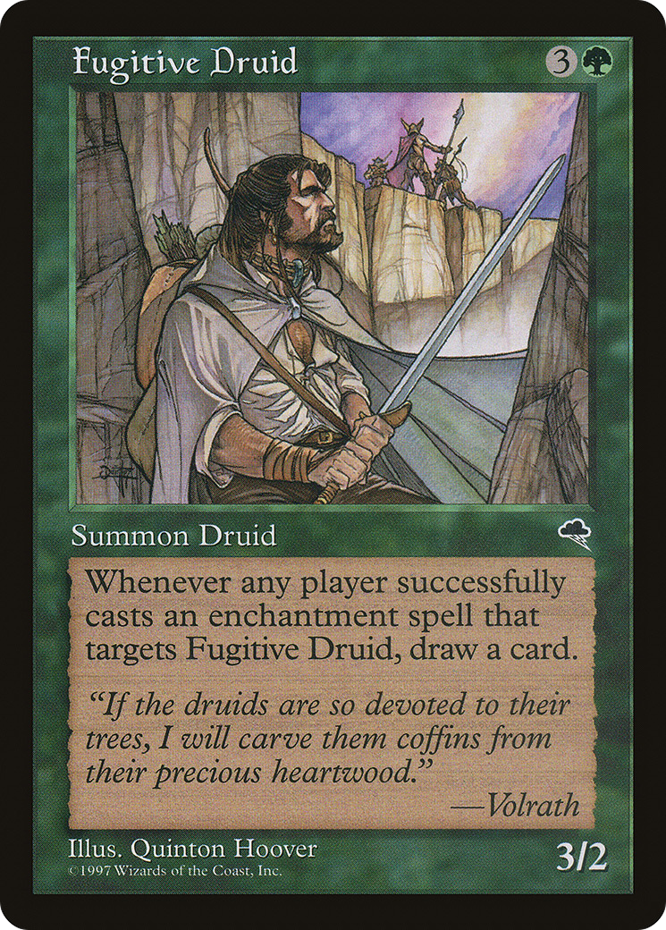 Fugitive Druid (229) (TMP)