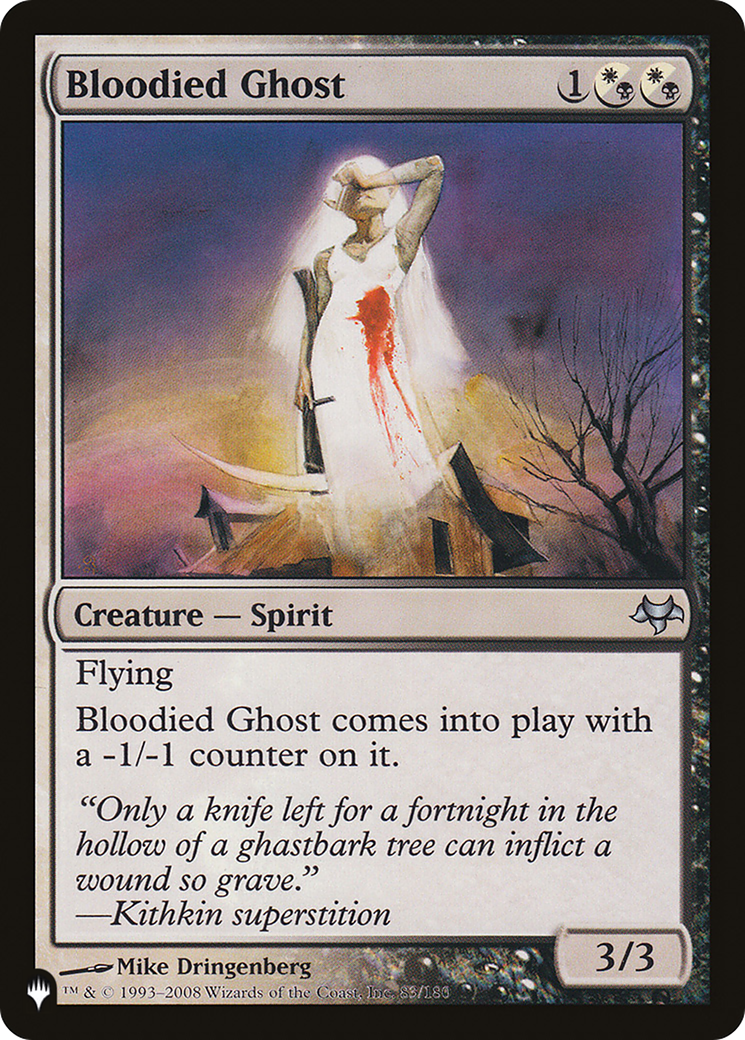 Bloodied Ghost (83/180) (LIST)