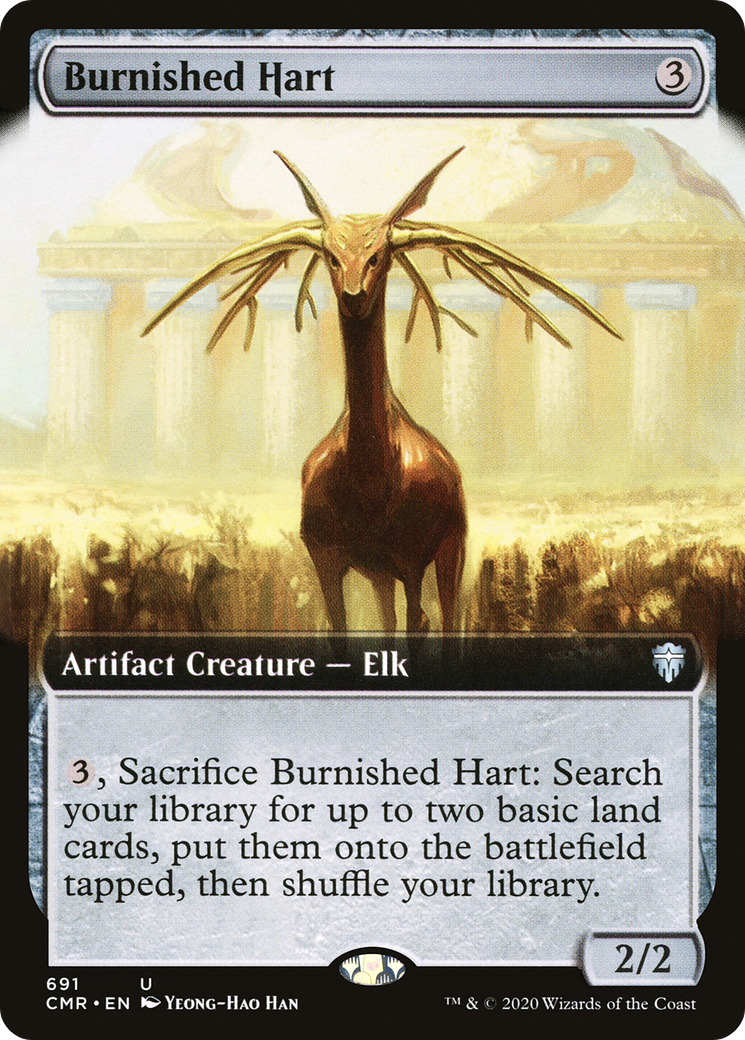 Burnished Hart (Extended Art) (CMR-691) - Commander Legends: (Extended Art) Foil