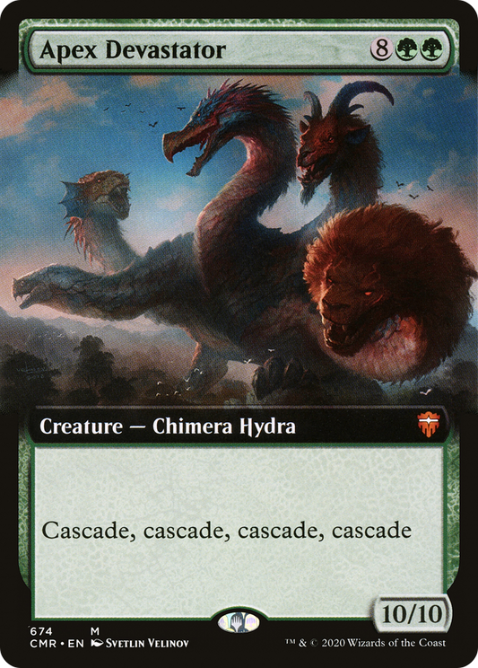 Apex Devastator (Extended Art) (CMR-674) - Commander Legends: (Extended Art)
