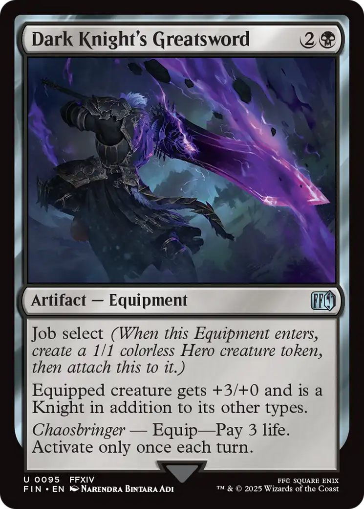 Dark Knight's Greatsword (95) (FIN)