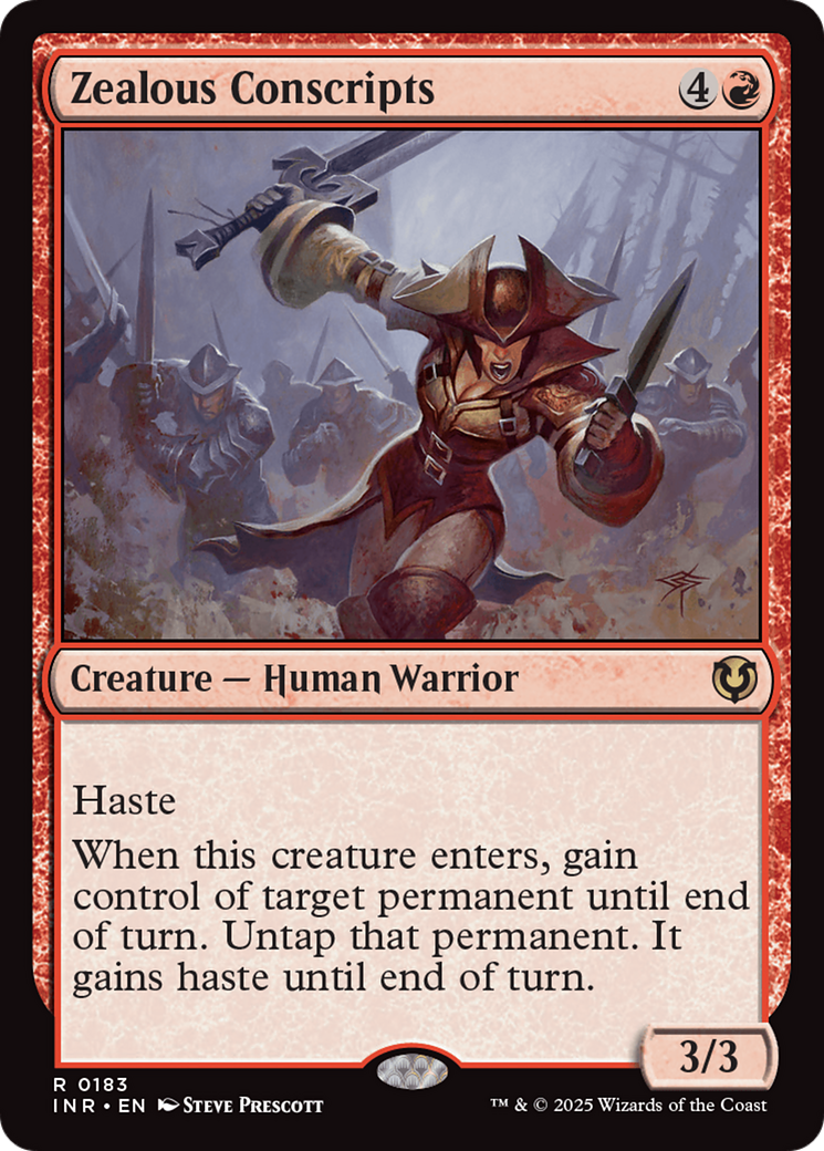 Zealous Conscripts (INR-183) - Innistrad Remastered