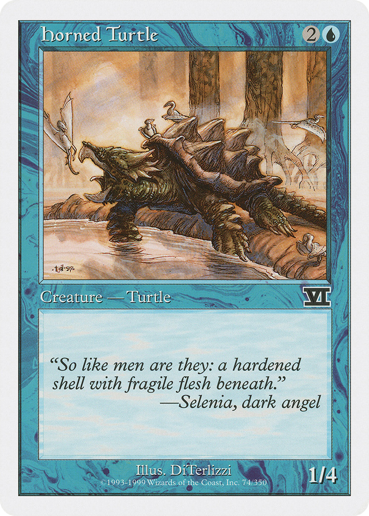 Horned Turtle (74) (6ED)