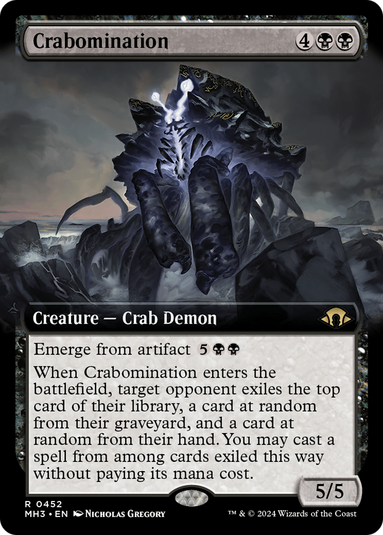 Crabomination (Extended Art) (452) (MH3)