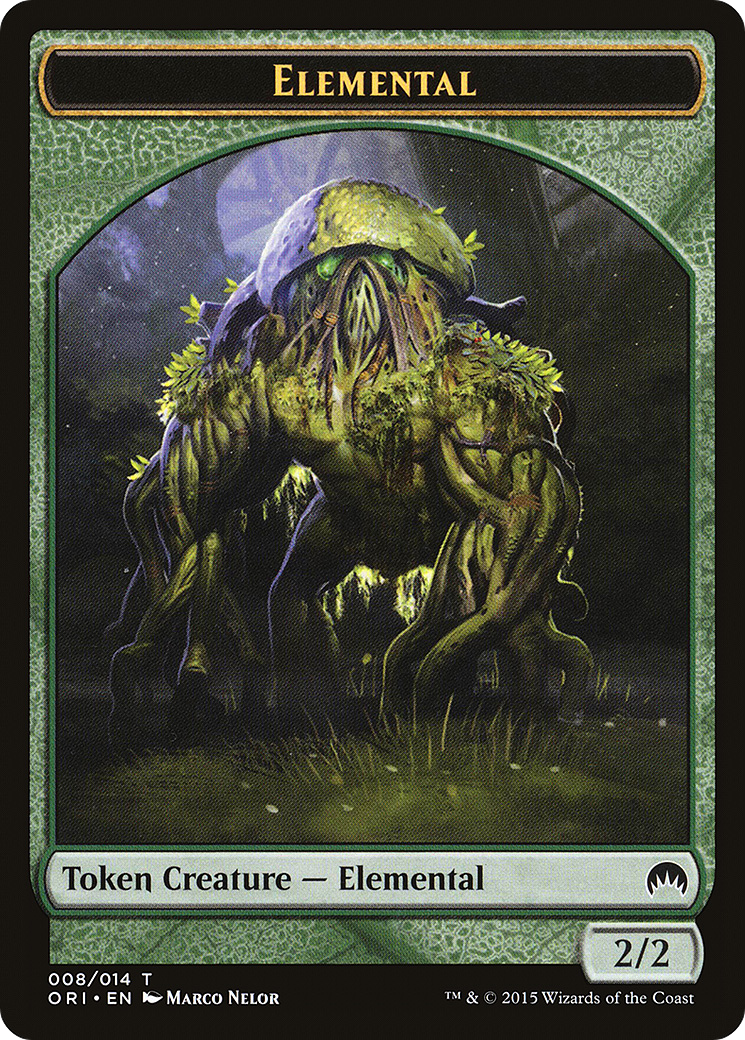 Elemental Token (8) (ORI)