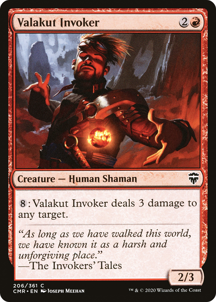 Valakut Invoker (CMR-206) - Commander Legends