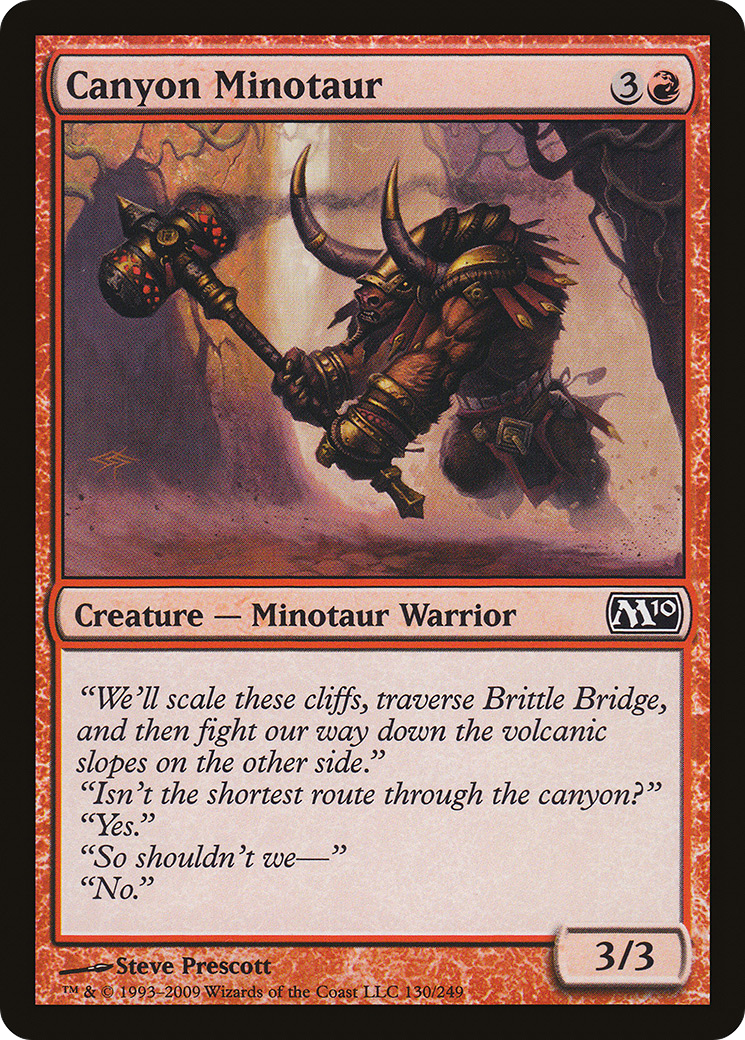 Canyon Minotaur (130) (M10)