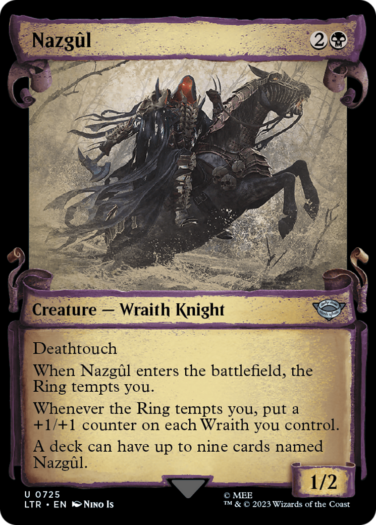 Nazgul (0725) (Showcase Scrolls) (725) (LTR)