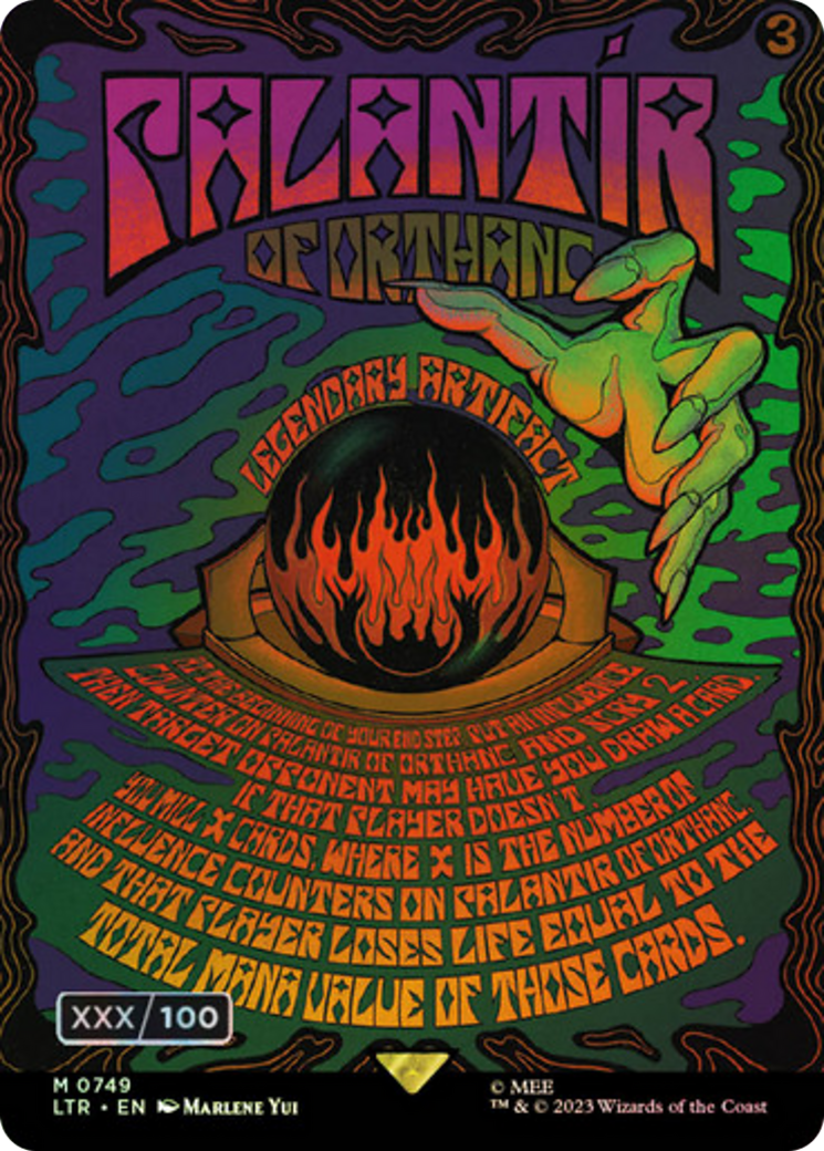 Palantir of Orthanc (Borderless Poster) (Serial Numbered) (749) (LTR)